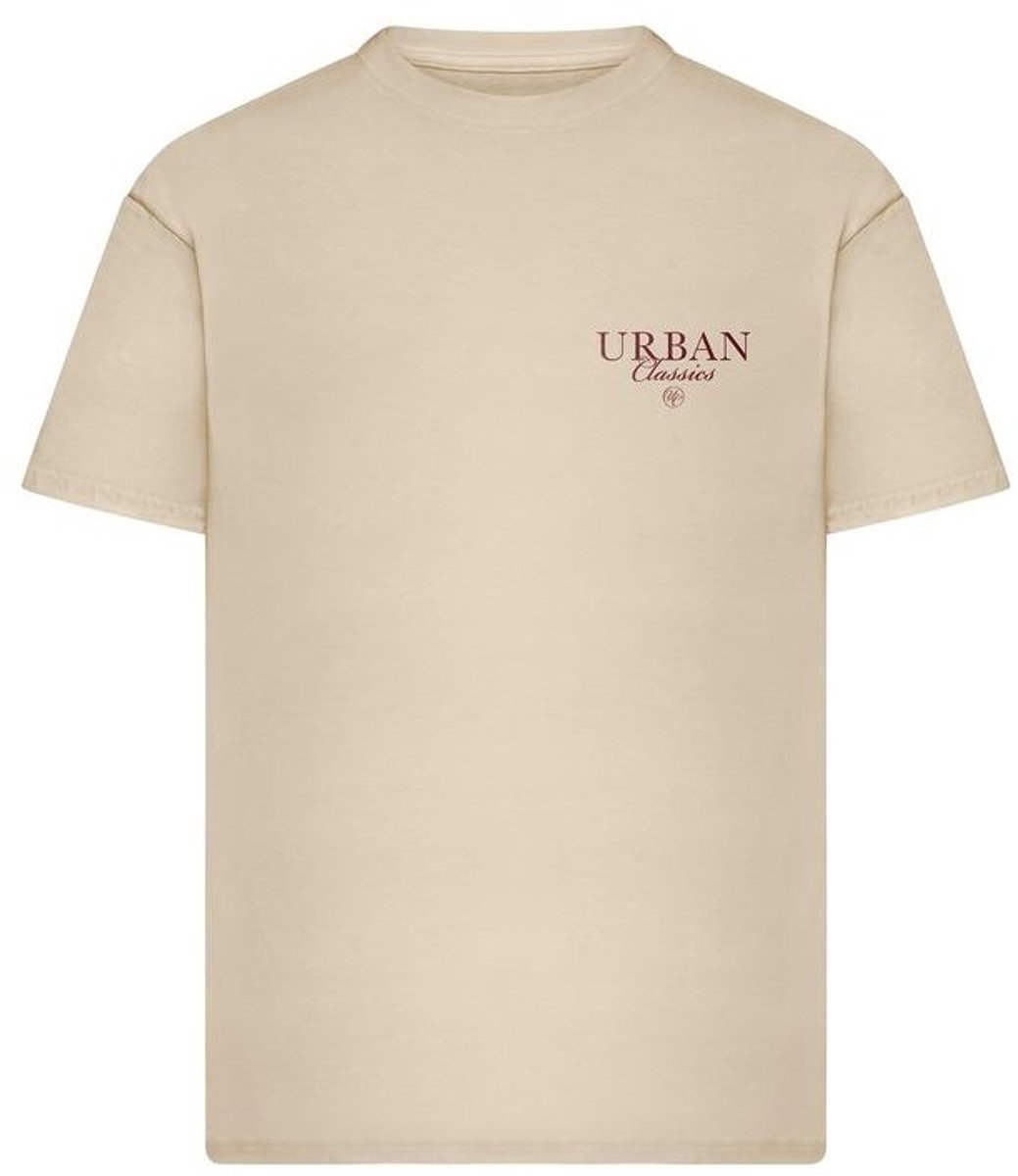 Urban Classics T-shirt Fast Logo Loose Tee TB8755 Whitesand