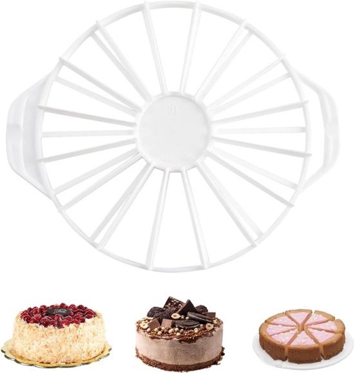 Taartsnijder Machine - Dessert Portioner - Gelijkmatig Snijden - Herbruikbaar Ontwerp - 325 x 265 cm