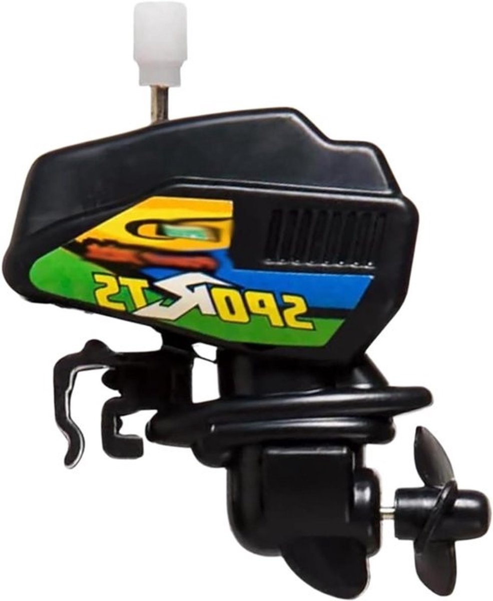 Motor Roerder - Koffie Gadget - Drank Mengen - Propeller Design - 65 cm - Zwart