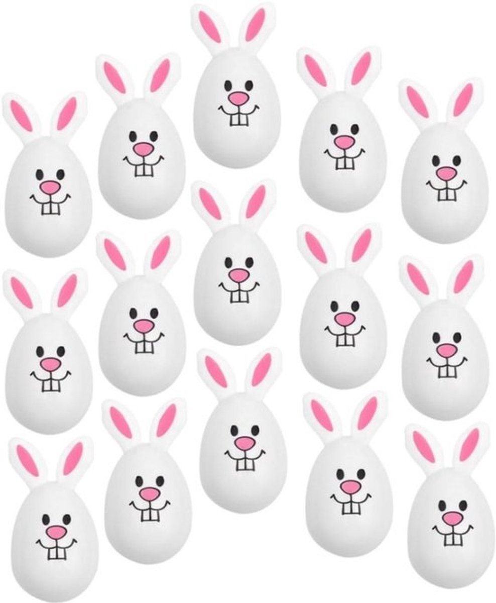 TOYANDONA 24 Pieces Easter Bunny Eggs Gift Boxes Easter Eggs Looking for Party Eggs Easter Eggs Rabbit Shape Plastic Fillable Easter Eggs Plastic Empty Easter Eggs Gacha Candy Box