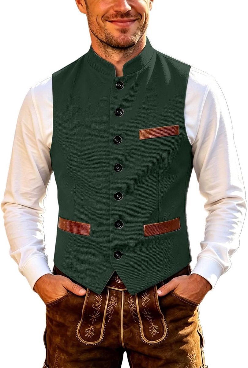 Elegant tri-vest voor feestelijke gelegenheden – lichte vrijetijdsjas in klassieke afwerking