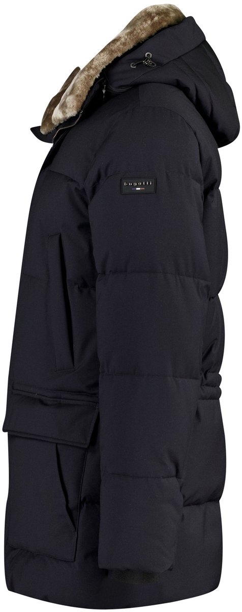 Bugatti winterjas donkerblauw