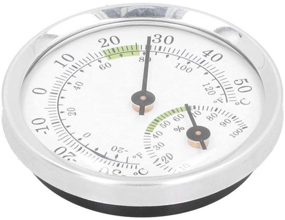 Mini Hygrometer en Thermometer Wijzerplaat voor Humidors en Tuin