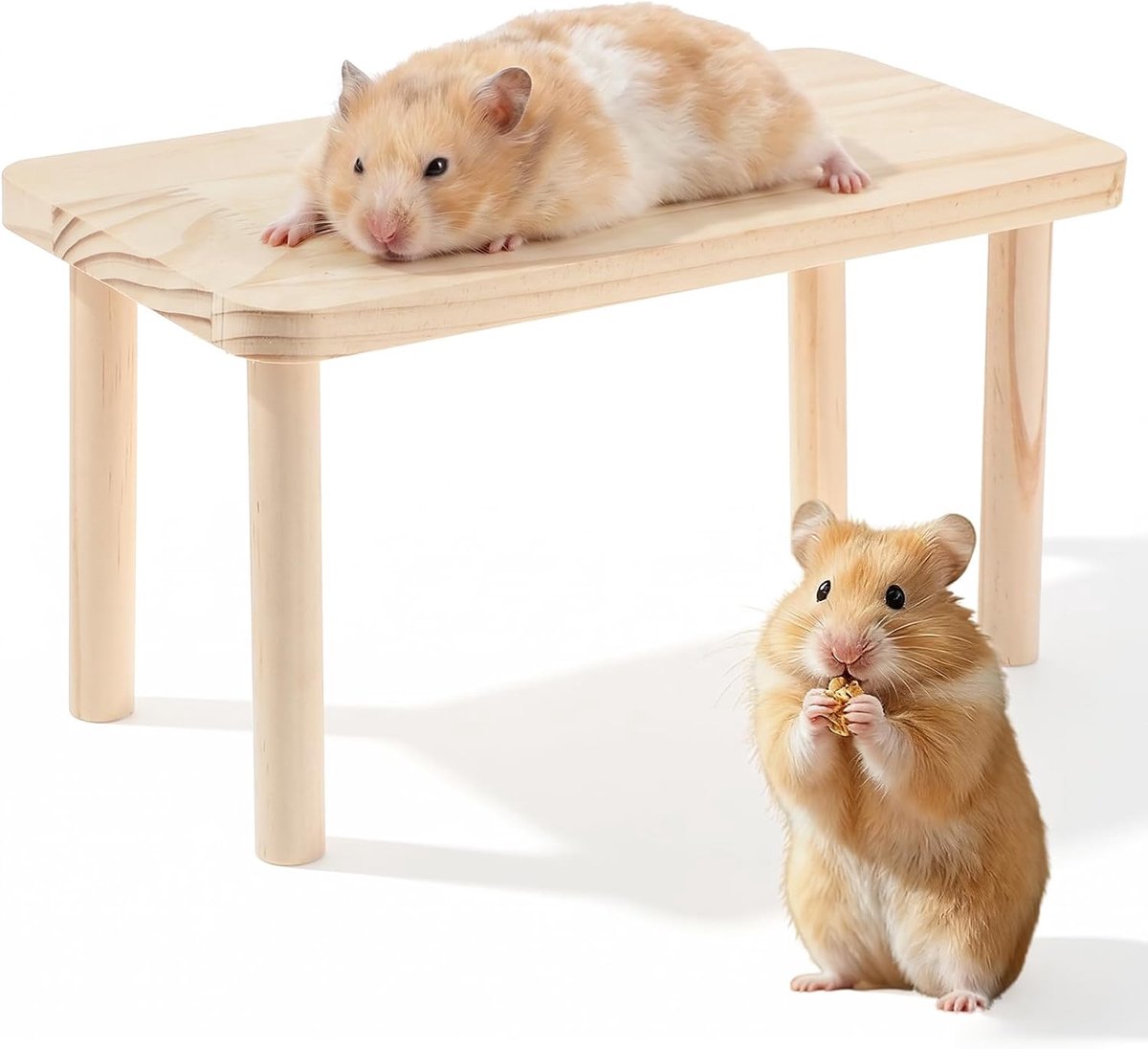 25 x 13 x 12 cm, hamsteraccessoires, speelgoed voor hamsterkooi, klimbalanceerspeelgoed, kleine dieren zoals chinchilla's, eekhoorns en cavia's