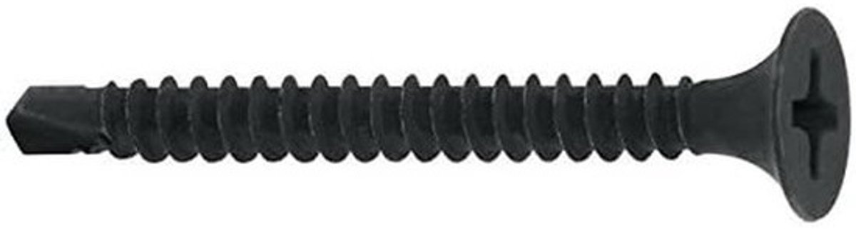 Zelfborende Gipsplaatschroeven voor Metaal 45mm - 1000 Stuks
