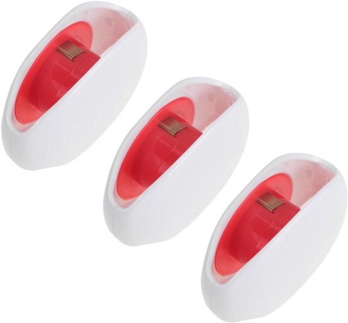 Oordopjes Organizer - Kabel Winder Opbergdoos - Kabel Opbergen - Beschermt Tegen Krassen - 7x5x2.5cm - Wit
