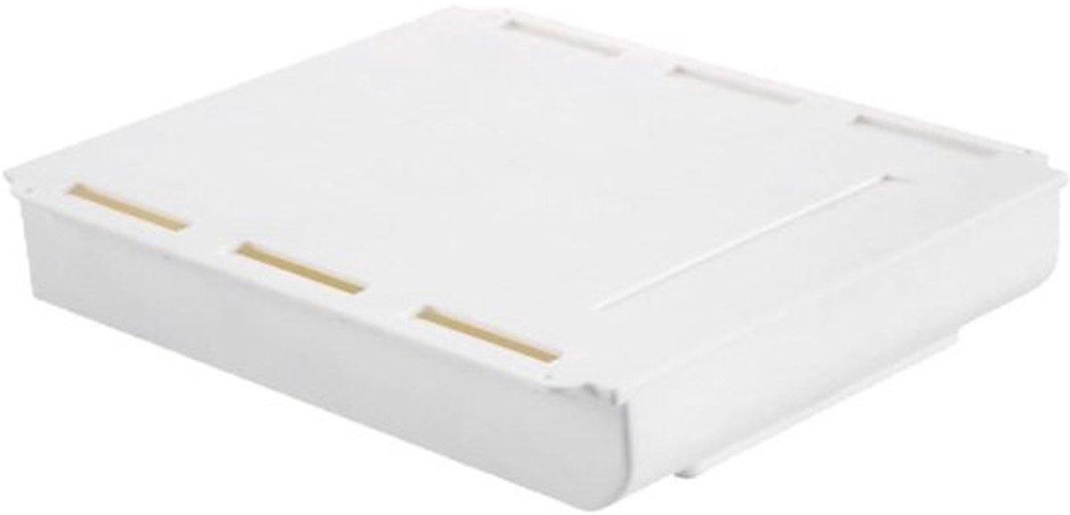 Bureaulade Organizer - Verborgen Lade - Bureau Opruimen - Zonder Boren Bevestiging - 25.5x20CM - Wit