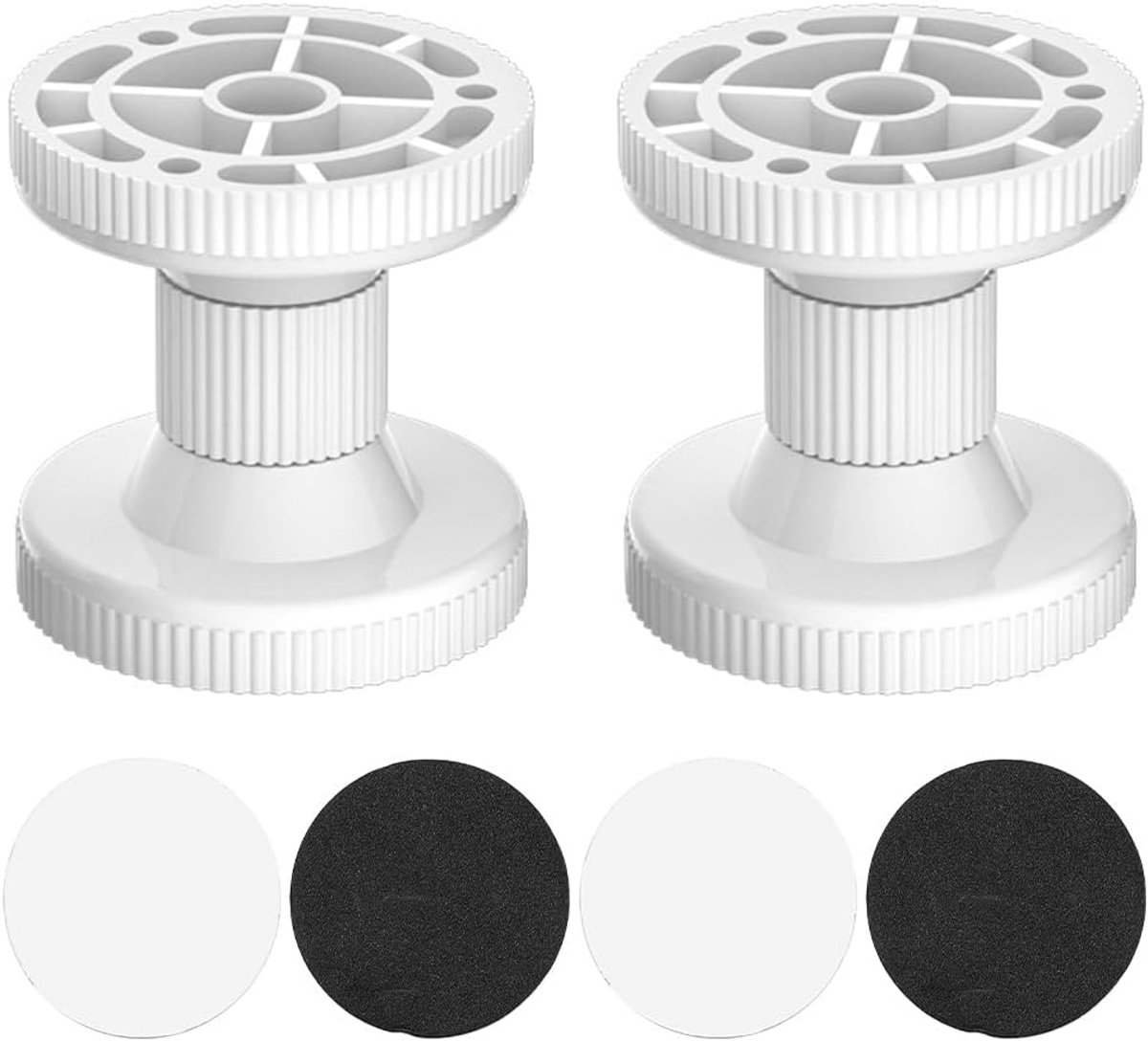 Dailygoods- Hoofdbordbevestigingen Verstelbaar - Anti-schommelend - Bedbevestigingen - Stabiliteit - Geluidsminimalisatie - 2 Stuks - Bedstoppers