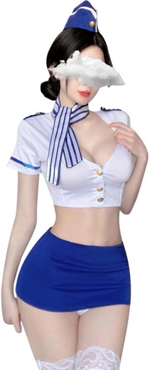 cosplay Franse meid student jurk open shift eendelige pak cartoon schattig plus size