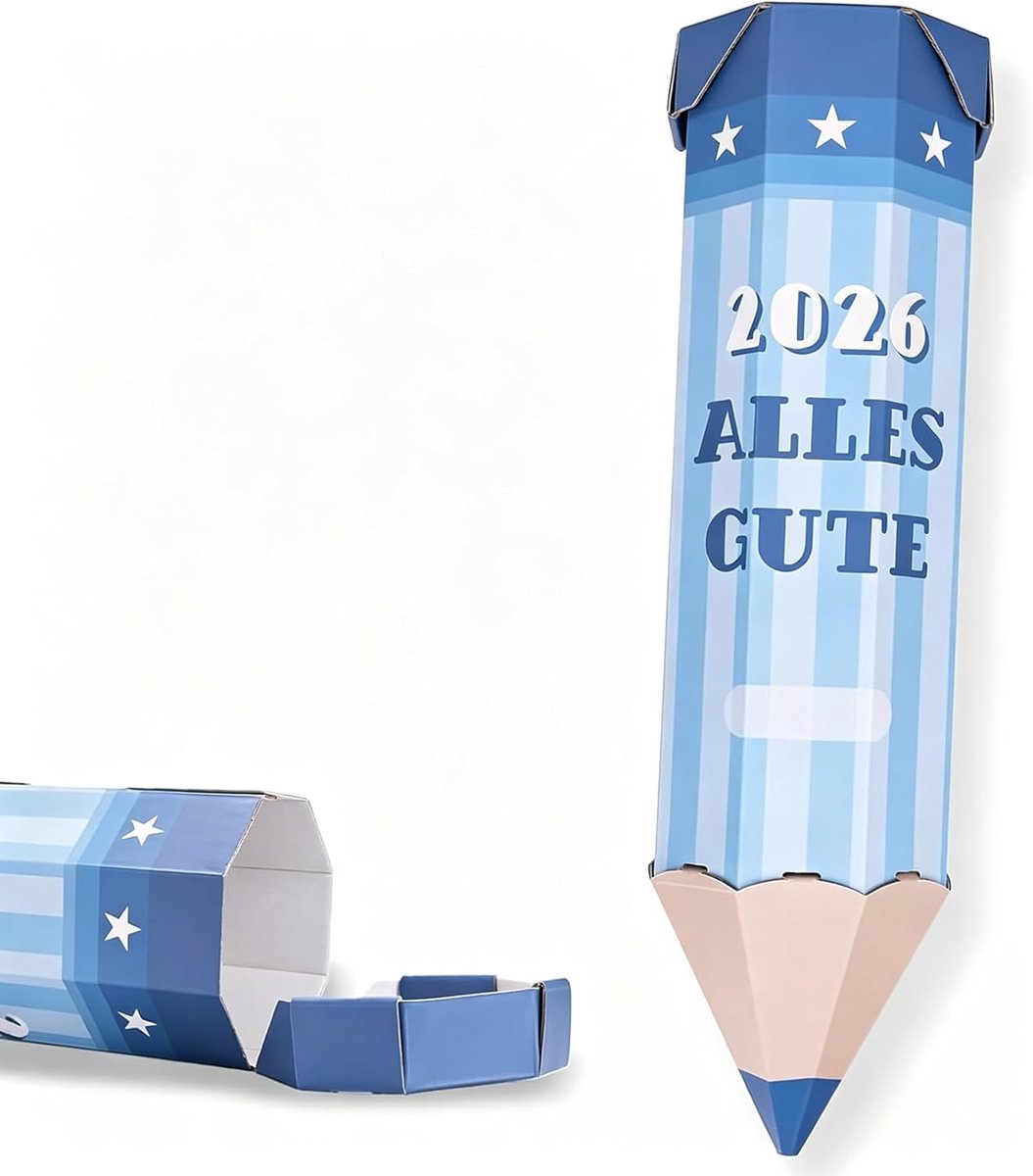 Schooltas voor jongens, schooltas met naam, 41 cm potloodvorm, geschenkverpakking voor beginners, individuele schooltas gevuld, voor eerste schooldag en eerste schooldag