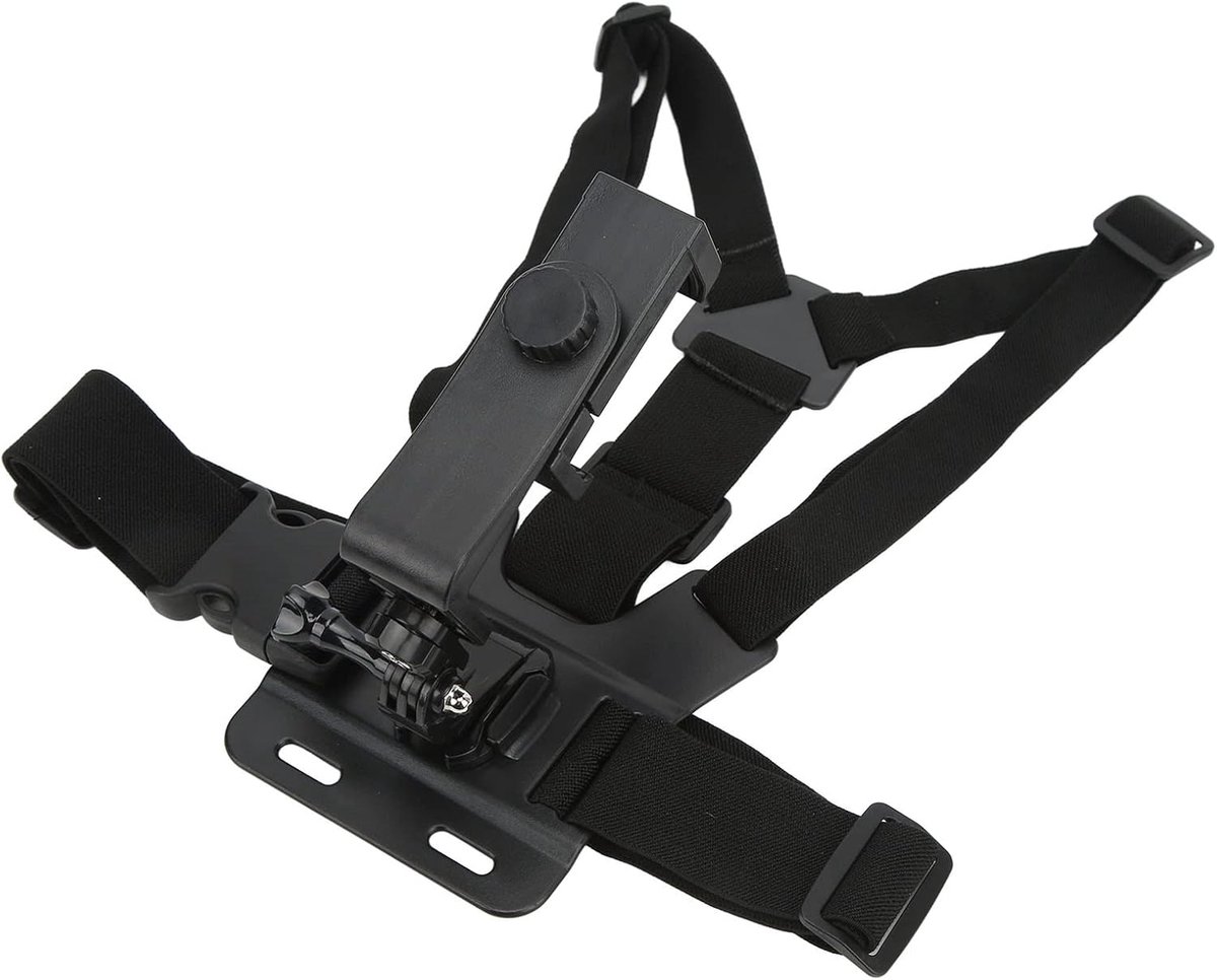 Dailygoods - Verstelbare Borstband voor Telefoon en Actiecamera