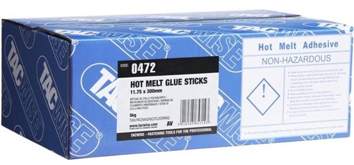 Grote set standaard lijmsticks voor lijmpistool - Tan, 160 stuks