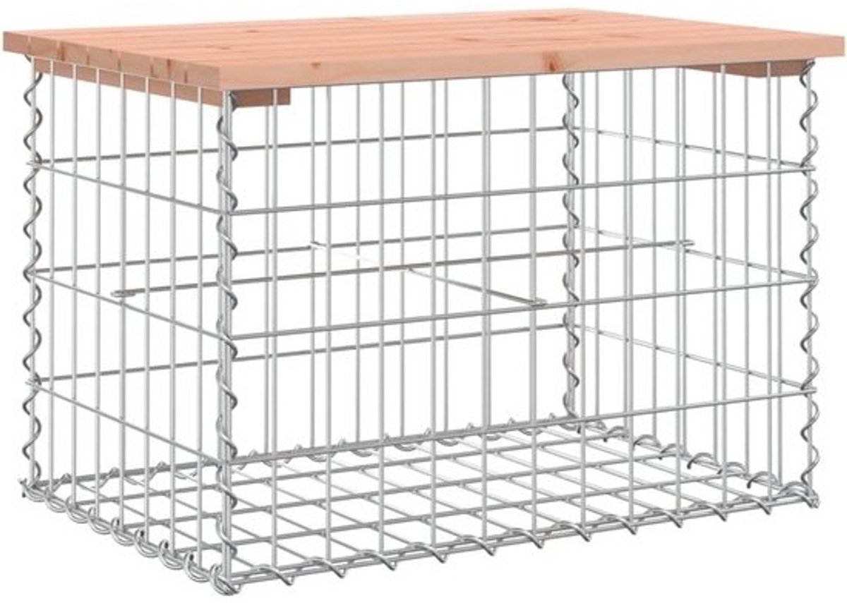 Stevige Tuinbank Douglas Hout in Schanskorf Design - Buitenbank voor Tuin en Park