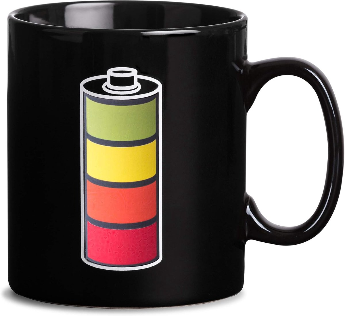 Giant batterijmok, magische mok met oplaadbatterij, XXL, 800 ml, kleurwisseling