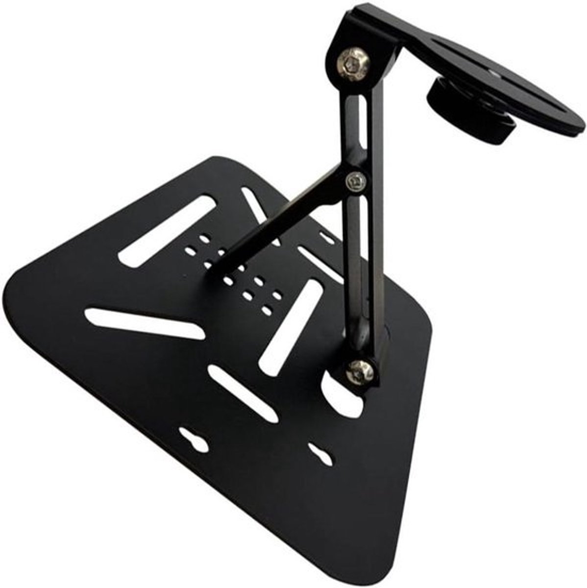 Projector Stand - Projector Houder Beugel - Thuisbioscoop Inrichten - Verstelbaar Metaal - 18.5 x 13.5 cm - Zwart