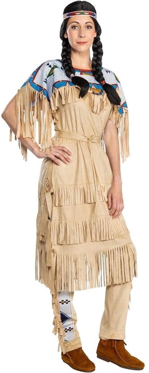 Indiaan Kostuum Heren - Compleet Western Kleding Set met Franjes