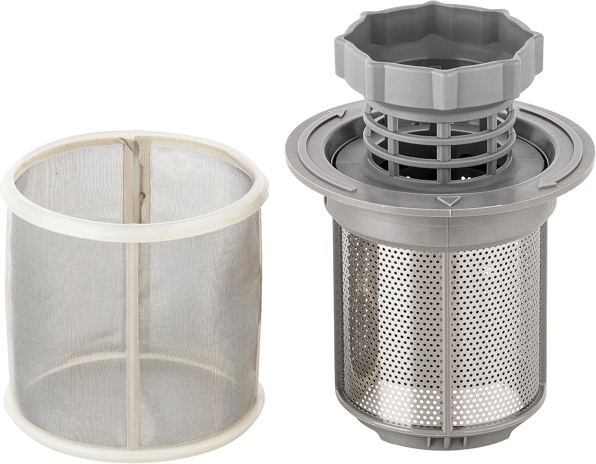 Fijnzeeffilter voor vaatwasser, compatibel met Bosch Siemens Neff Whirlpool Philips