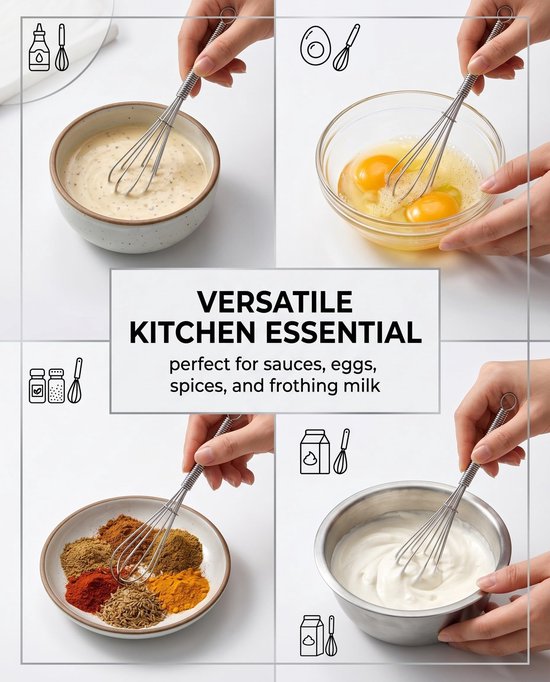 Handmixer - RVS - Vaatwasserbestendig — afbeelding 3