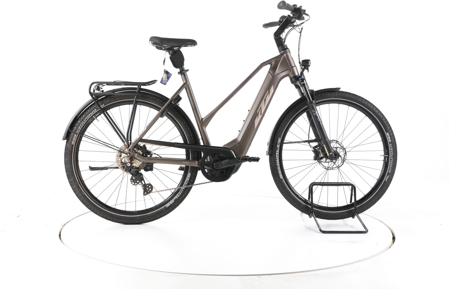 KTM Macina Gran 710 Elektrische trekkingfiets Bosch Accu 750Wh 29 2023 bruin