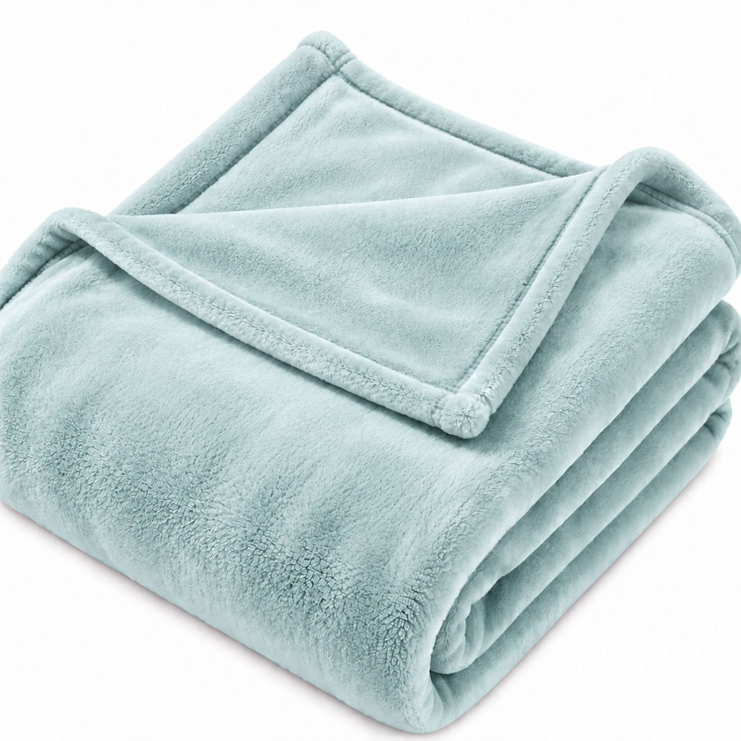 Droomtextiel Plaid – Fleece Deken – 150x200 cm – Zee Groen – Heerlijk Zacht & Warm