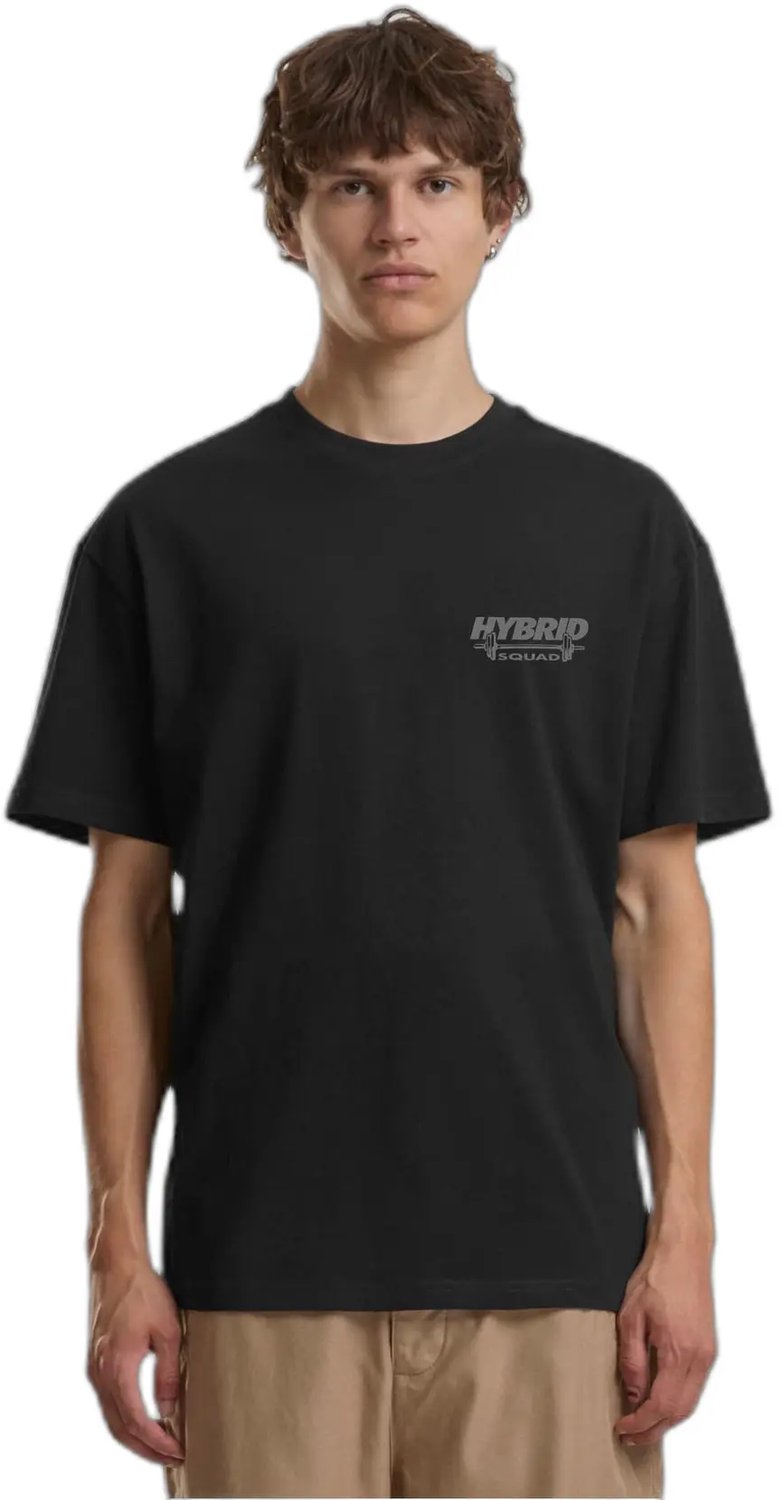 Oversized T-shirt Mister Tee Hybrid Squad Zwart