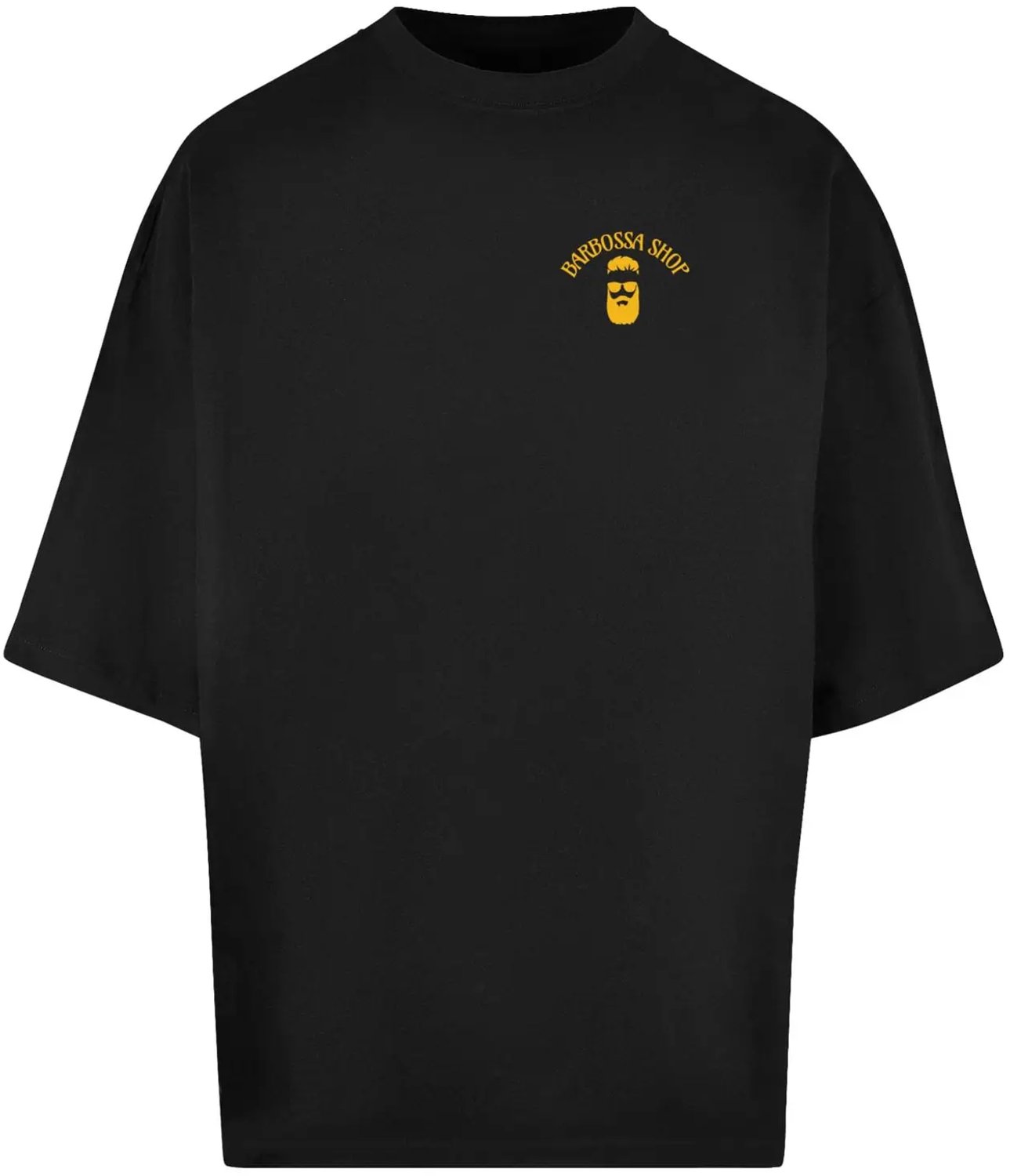 T-shirt Mister Tee Barbossa Huge Zwart