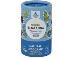 Ben & Anna Natural Deodorant Kids Blue 25GR