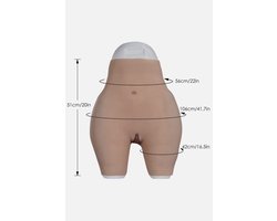 vagina-siliconen-billen-siliconen-heupen-vagina-broek-cosplay-travestie-crossdresser-bodysuit-big-butt-4000 gram