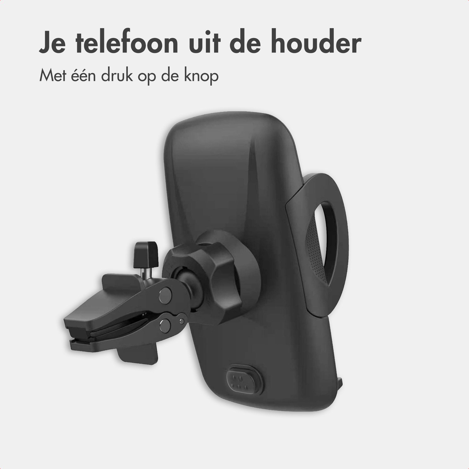 imoshion Telefoonhouder Auto Ventilatie rooster - Verstelbaar en 360° Draaibaar - GSM Houder - Universeel - Carbon Auto Accessories – foto 8