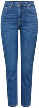 ONLY Straight fit jeans ONLEMEL High waist Straight fit Enkel lengte Jeans