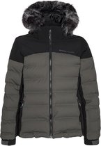 Protest BLACKBIRD snowjacket dames snowboard jas donkergroen