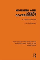 Routledge Library Editions: Housing Policy and Home Ownership - Housing and Local Government