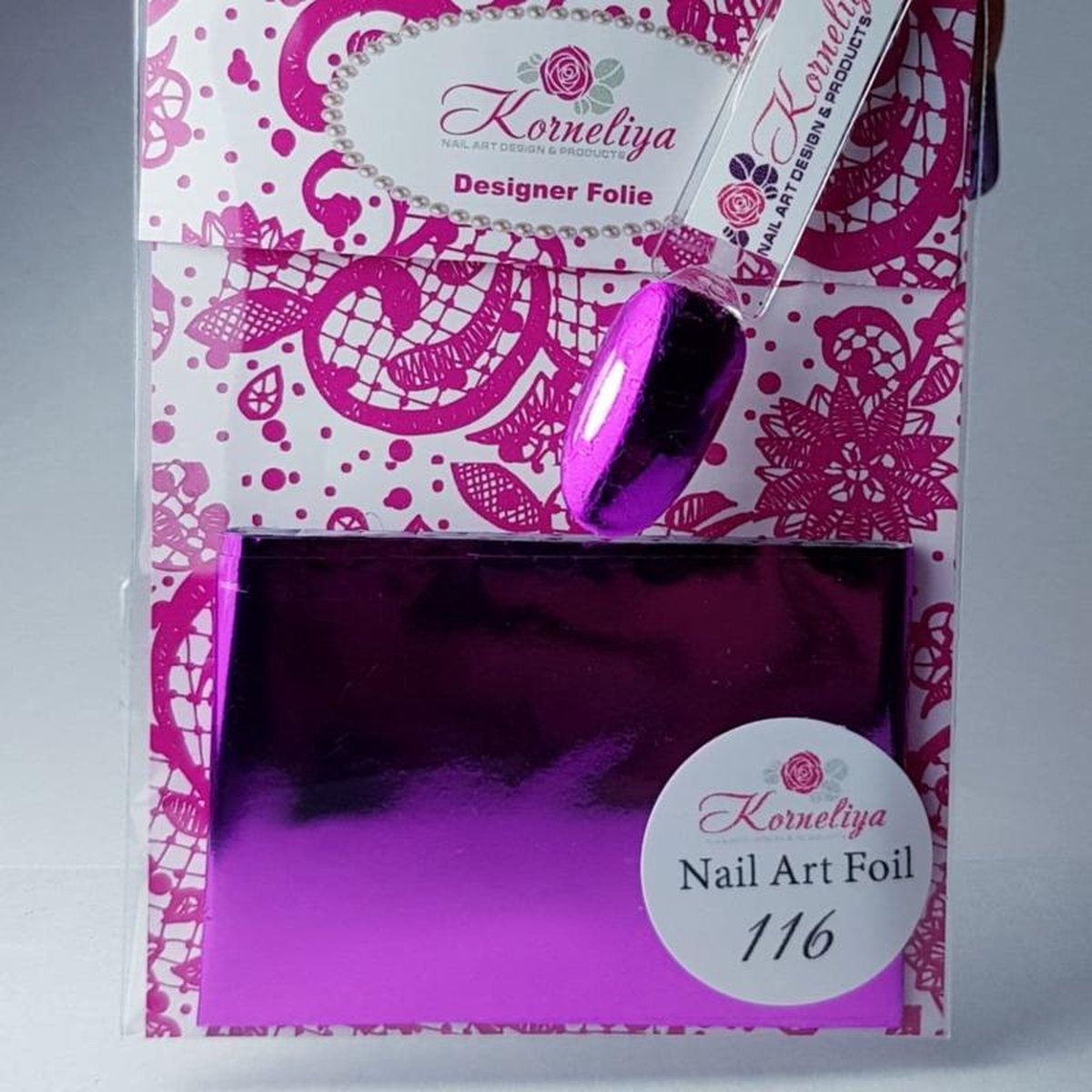 Goedkoopste Korneliya Nailart Folie 116 Fuchsia