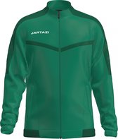 Jartazi Sportjack Torino Terry Unisex Polyester Groen Maat 3xl