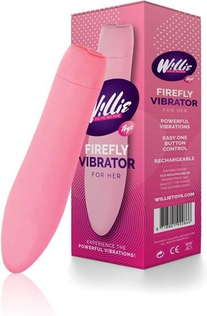 Goedkoopste Willie Toys - Vibrator voor vrouwen - Firefly - Lengte 13,9 cm - 10 vibratiestanden
