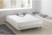 Springmatras en schuim 180 x 200 - Evenwichtig comfort - Dikte 24 cm - Europese productie - DEKO DREAM Nahka