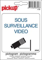 Pickup Pictogram 10x10 cm - Sous surveillance video