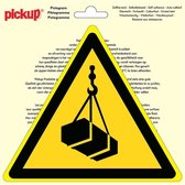 Pickup Pictogram driehoek 20 cm - Hangende lasten