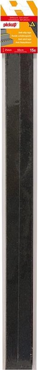 Pickup Antislip tape zwart - 15 strips 2,5x60 cm