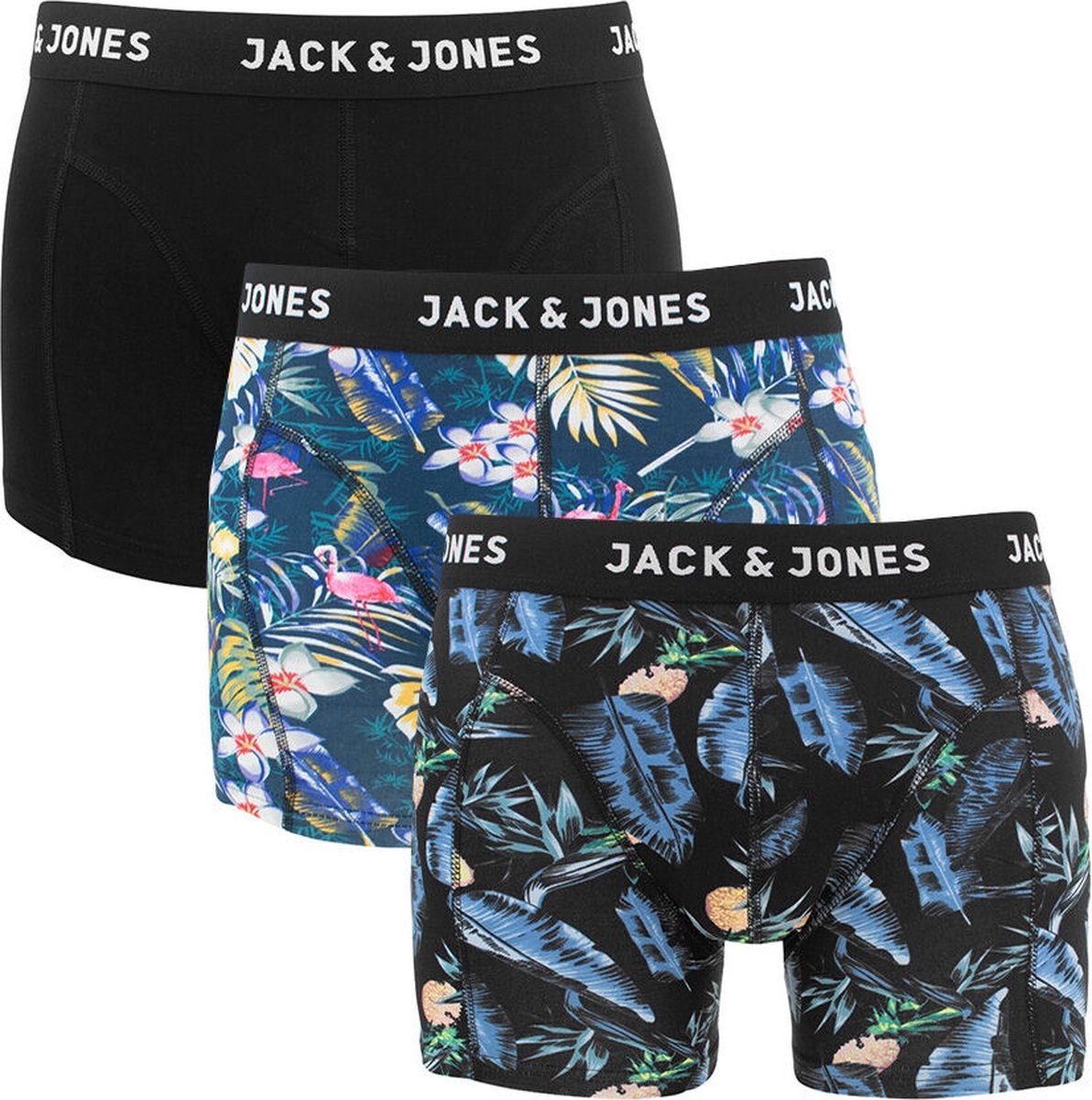 JACK&JONES ACCESSORIES JACSUMMER TRUNKS 3 PACK. Heren Onderbroek Maat