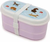 Japanse lunchbox/Bento box - Hondjes