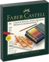 Faber-Castell - Polychromos - kleurpotlood - 36st. - studiobox - FC-110038