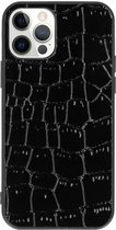 Hardcase Backcover iPhone 12, iPhone 12 Pro hoesje - Krokodil