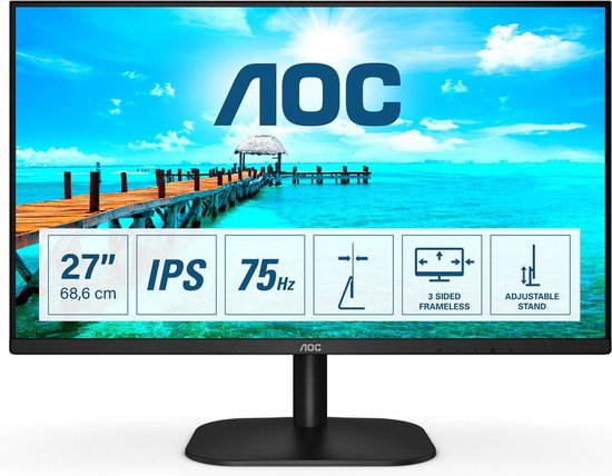 AOC 27B2H - Full HD IPS Monitor - 27 Inch AOC 27B2H - Full HD IPS Monitor - 27 Inch