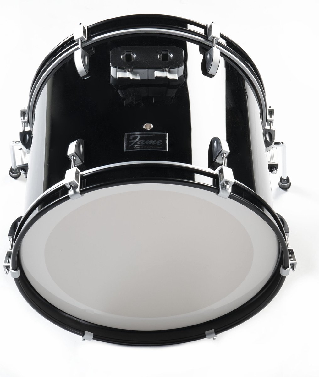 Fame First Step Bass Drum 18"x14" Piano Black Bass drum