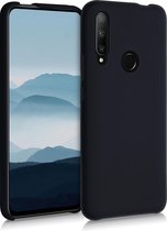 kwmobile telefoonhoesje voor Honor 9X (EU-Version) - Hoesje met siliconen coating - Smartphone case in mat zwart