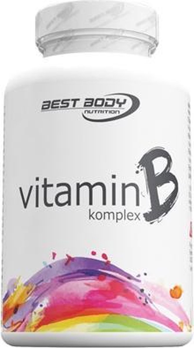 Goedkoopste Vitamin B Komplex 100 capsules - voordelige B-complex voor een gezonde energiehuishouding | Best Body