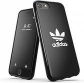 adidas Snap Case Trefoil TPU hoesje voor iPhone 6 6s 7 8 en SE 2020 SE 2022 - zwart