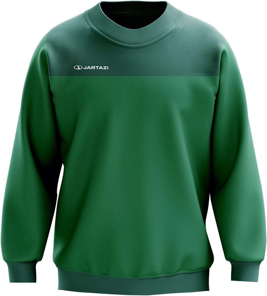 Jartazi Sweater Bari Heren Micro-polyester Groen Maat S