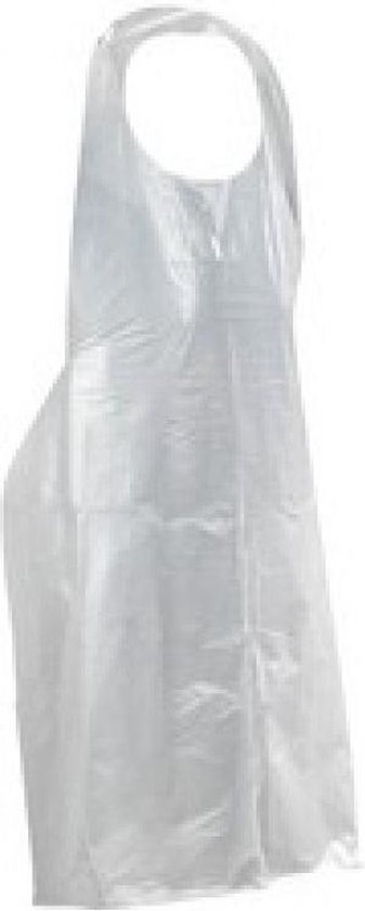 Wegwerp Plastic Schorten Merbach 80x128cm, 100 stuks